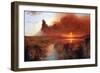 Cotopaxi, Ecuador [1]-Frederic Edwin Church-Framed Art Print