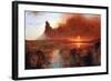 Cotopaxi, Ecuador [1]-Frederic Edwin Church-Framed Art Print