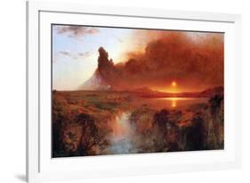 Cotopaxi, Ecuador [1]-Frederic Edwin Church-Framed Premium Giclee Print