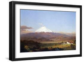 Cotopaxi, Ecuador [2]-Frederic Edwin Church-Framed Art Print