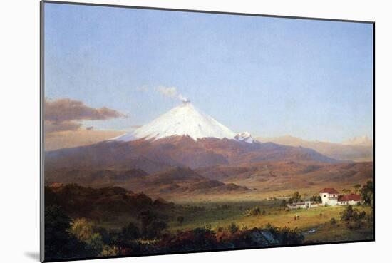 Cotopaxi, Ecuador [2]-Frederic Edwin Church-Mounted Art Print