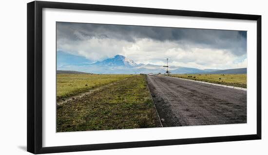 Cotopaxi National Park, a large forested area known for the active, snow-capped Cotopaxi Volcano, E-Alexandre Rotenberg-Framed Photographic Print