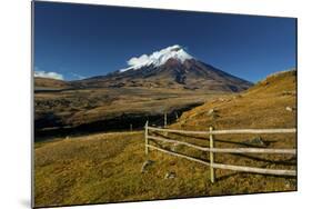 Cotopaxi National Park, Snow-Capped Cotopaxi Volcano-John Coletti-Mounted Photographic Print