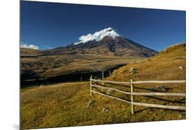 Cotopaxi National Park, Snow-Capped Cotopaxi Volcano-John Coletti-Mounted Premium Photographic Print