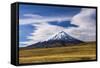 Cotopaxi Volcano 5897M Summit, Cotopaxi National Park, Cotopaxi Province, Ecuador, South America-Matthew Williams-Ellis-Framed Stretched Canvas