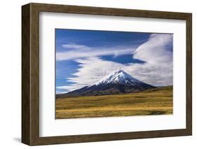 Cotopaxi Volcano 5897M Summit, Cotopaxi National Park, Cotopaxi Province, Ecuador, South America-Matthew Williams-Ellis-Framed Photographic Print