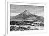 Cotopaxi Volcano, Equador, 1895-null-Framed Giclee Print