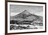 Cotopaxi Volcano, Equador, 1895-null-Framed Giclee Print