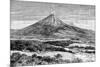 Cotopaxi Volcano, Equador, 1895-null-Mounted Giclee Print