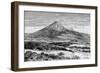 Cotopaxi Volcano, Equador, 1895-null-Framed Giclee Print