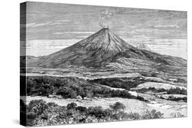 Cotopaxi Volcano, Equador, 1895-null-Stretched Canvas