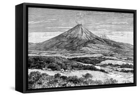 Cotopaxi Volcano, Equador, 1895-null-Framed Stretched Canvas