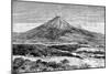 Cotopaxi Volcano, Equador, 1895-null-Mounted Premium Giclee Print