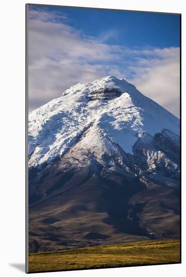 Cotopaxi Volcano Glacier Covered 5897M Summit, Cotopaxi National Park, Cotopaxi Province, Ecuador-Matthew Williams-Ellis-Mounted Photographic Print