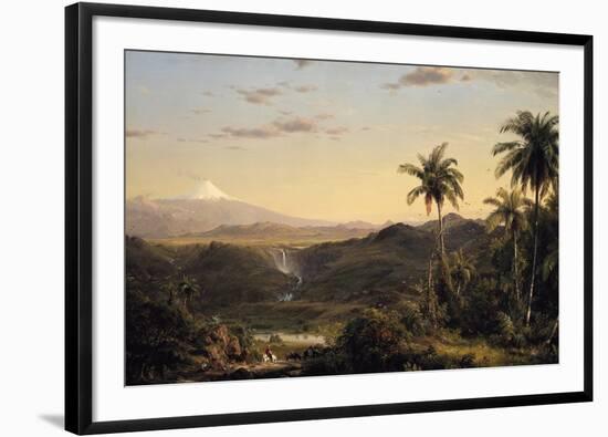 Cotopaxi-Frederic Edwin Church-Framed Giclee Print