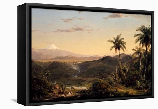Cotopaxi-Frederic Edwin Church-Framed Stretched Canvas