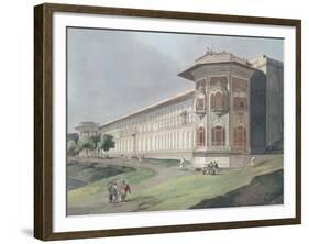 Cotsea Bhaug on the River Jumna at Delhi-Thomas & William Daniell-Framed Giclee Print