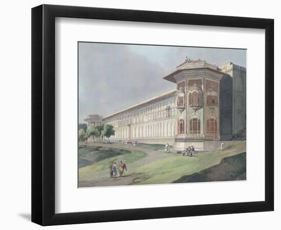 Cotsea Bhaug on the River Jumna at Delhi-Thomas & William Daniell-Framed Giclee Print