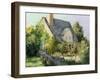 Cotswold Cottage I-Mary Jean Weber-Framed Art Print