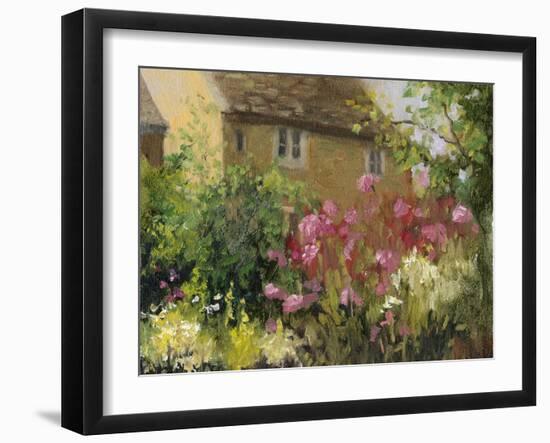 Cotswold Cottage IV-Mary Jean Weber-Framed Art Print