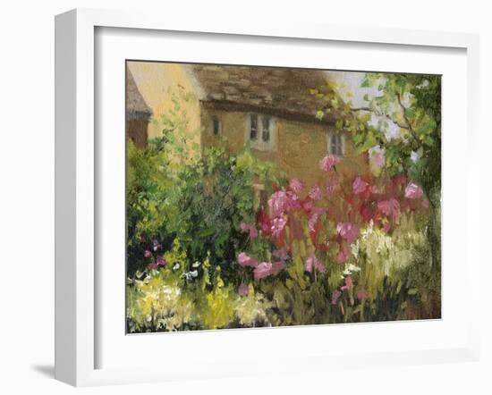 Cotswold Cottage IV-Mary Jean Weber-Framed Art Print