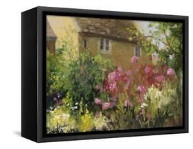 Cotswold Cottage IV-Mary Jean Weber-Framed Stretched Canvas