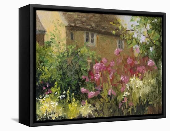 Cotswold Cottage IV-Mary Jean Weber-Framed Stretched Canvas