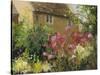 Cotswold Cottage IV-Mary Jean Weber-Stretched Canvas