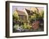 Cotswold Cottage V-Mary Jean Weber-Framed Art Print