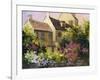 Cotswold Cottage V-Mary Jean Weber-Framed Art Print