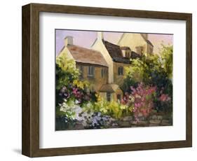 Cotswold Cottage V-Mary Jean Weber-Framed Art Print