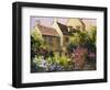 Cotswold Cottage V-Mary Jean Weber-Framed Art Print