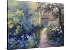 Cotswold Cottage VI-Mary Jean Weber-Stretched Canvas