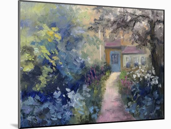 Cotswold Cottage VI-Mary Jean Weber-Mounted Art Print