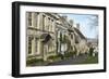 Cotswold Cottages Along the Hill, Burford, Cotswolds, Oxfordshire, England, United Kingdom, Europe-Peter Richardson-Framed Photographic Print