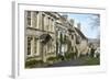 Cotswold Cottages Along the Hill, Burford, Cotswolds, Oxfordshire, England, United Kingdom, Europe-Peter Richardson-Framed Photographic Print