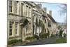 Cotswold Cottages Along the Hill, Burford, Cotswolds, Oxfordshire, England, United Kingdom, Europe-Peter Richardson-Mounted Photographic Print