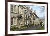 Cotswold Cottages Along the Hill, Burford, Cotswolds, Oxfordshire, England, United Kingdom, Europe-Peter Richardson-Framed Photographic Print