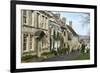 Cotswold Cottages Along the Hill, Burford, Cotswolds, Oxfordshire, England, United Kingdom, Europe-Peter Richardson-Framed Photographic Print