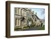 Cotswold Cottages Along the Hill, Burford, Cotswolds, Oxfordshire, England, United Kingdom, Europe-Peter Richardson-Framed Premium Photographic Print