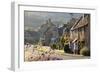 Cotswold Cottages, Broadway, Worcestershire, Cotswolds, England, United Kingdom, Europe-Stuart Black-Framed Photographic Print