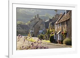 Cotswold Cottages, Broadway, Worcestershire, Cotswolds, England, United Kingdom, Europe-Stuart Black-Framed Photographic Print