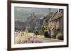 Cotswold Cottages, Broadway, Worcestershire, Cotswolds, England, United Kingdom, Europe-Stuart Black-Framed Photographic Print