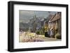 Cotswold Cottages, Broadway, Worcestershire, Cotswolds, England, United Kingdom, Europe-Stuart Black-Framed Photographic Print