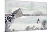 Cotswold Farm in Winter-Maggie Rowe-Mounted Giclee Print