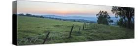 Cotswold Hills at Sunset, Winchcombe, Gloucestershire, the Cotswolds, England-Matthew Williams-Ellis-Stretched Canvas