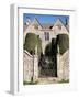 Cotswold House, Topiary and Gate, Ablington, Gloucestershire, the Cotswolds, England-David Hunter-Framed Photographic Print