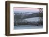 Cotswold Landscape on Frosty Morning, Stow-On-The-Wold, Gloucestershire, Cotswolds, England, UK-Stuart Black-Framed Photographic Print