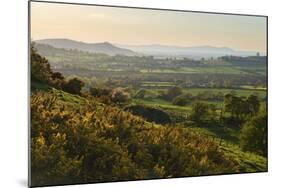 Cotswold Landscape with View to Malvern Hills-Stuart Black-Mounted Photographic Print