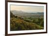 Cotswold Landscape with View to Malvern Hills-Stuart Black-Framed Photographic Print